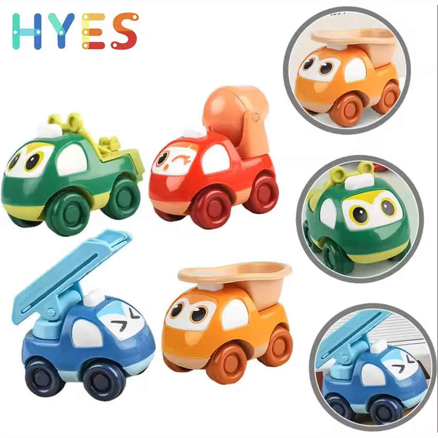 Skincare Viral - Children's inertial toy car, engineering firefighting