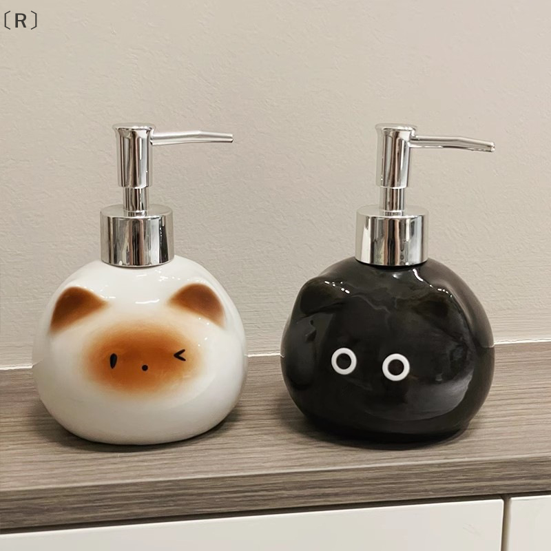 Skincare Viral - 〔R〕Ceramic Siamese Cat Hand Sanitizer Press