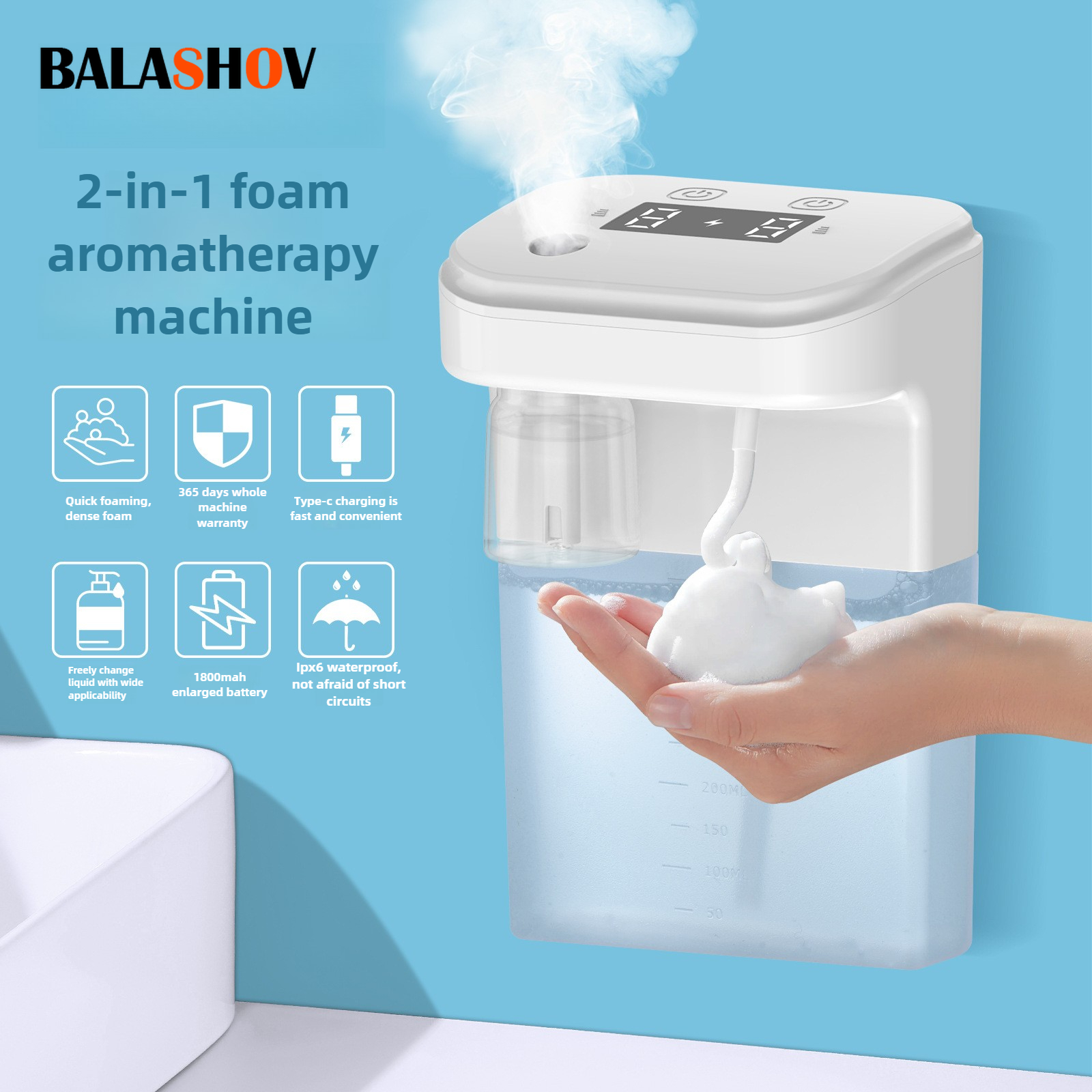 Automatic Soap Dispenser Foam  – Skincare Viral Bewertung und Preis