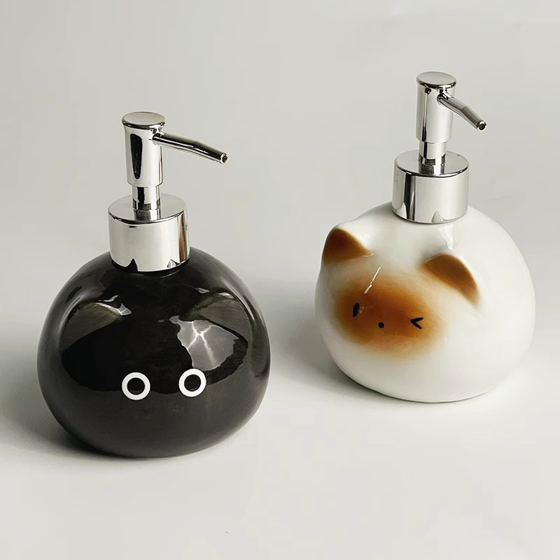 Ceramic Siamese Cat Hand Sanit – Skincare Viral Bewertung und Preis