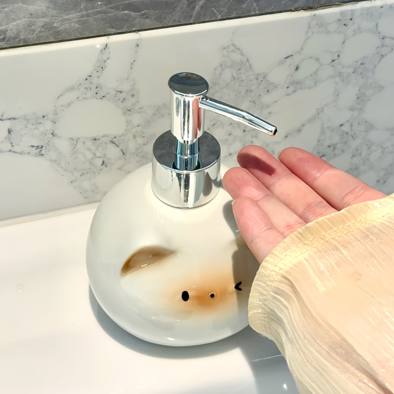 Ceramic Siamese Cat Hand Sanit – Skincare Viral Bewertung und Preis
