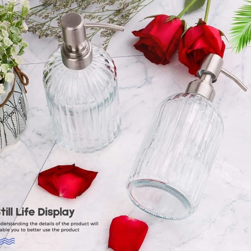 Soap Dispenser Bathroom Clear  – Skincare Viral Bewertung und Preis
